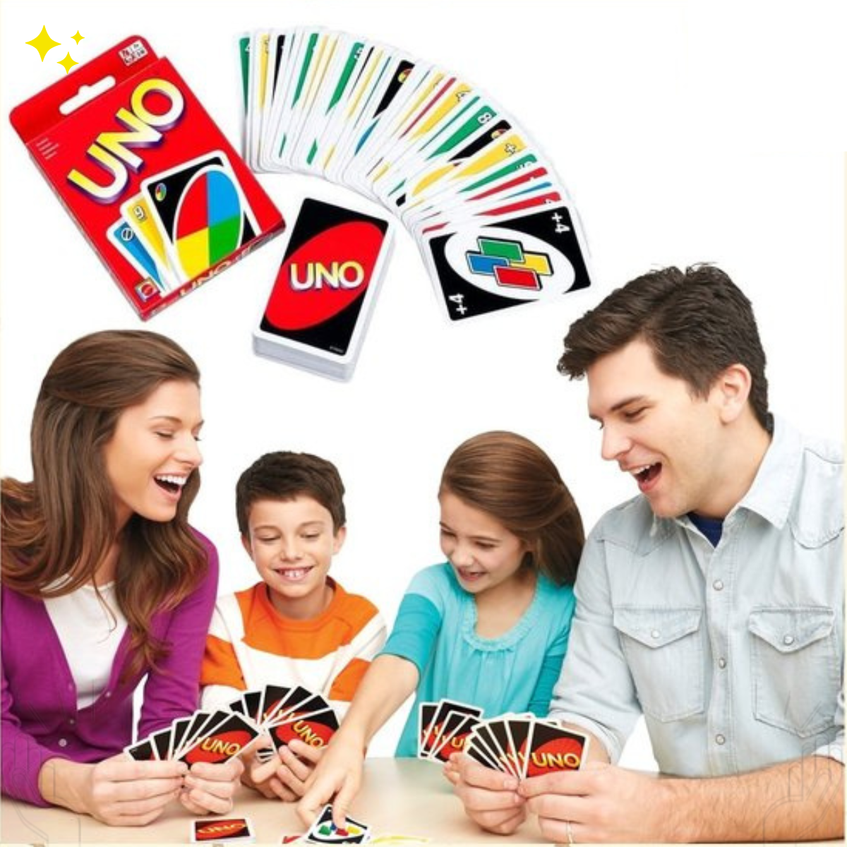 JOGO DE CARTAS UNO E COMO JOGAR UNO - DIVERSÃO EM FAMÍLIA COM JOGO