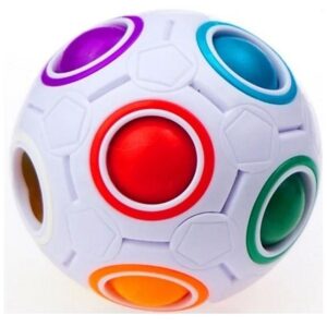 Cubo Magico Bola Puzzle Rainbow 12 Furos - konomizze.com