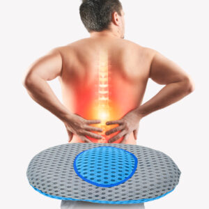 Travesseiro Apoio Lombar Borboleta Almofada Ortopedica Curva