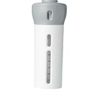 Dispenser 4 Em 1 Pote Viagem Mala Shampoo Líquido Sabonete