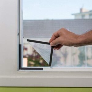 Tela Mosquiteiro Magnetica p/ Janela Rede Removivel Insetos